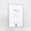 Telaio in legno Top Cube 21x29,7 cm argento vetro standard