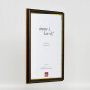 Effetto cornice in legno profilo 21 marrone noce 21x29,7 cm vetro normale