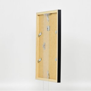Struttura in legno Top Cube 21x29,7 cm vetro acrilico nero