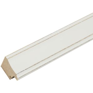 Cornice in legno LONA 24x30 cm bianco
