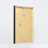 Cornice in legno effetto profilo 35 nero 21x29,7 cm vetro museale