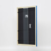 Cornice in legno effetto profilo 89 blu 21x29,7 cm vetro museale