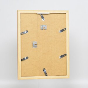 Effetto cornice in legno Top N betulla 21x29,7 cm vetro museo