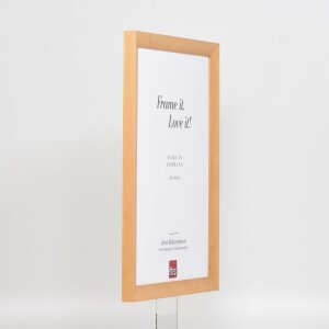 Effetto cornice in legno Top N betulla 21x29,7 cm vetro museo