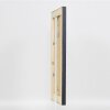 Cornice in legno massiccio effetto 2240 nero 21x29,7 cm vetro antiriflesso