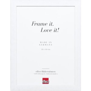 Cornice ad effetto 2319 bianca 21x29,7 cm vetro museale