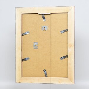 Cornice in legno effetto 2400 marrone 21x29,7 cm vetro museale