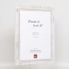 Cornice in legno massiccio effetto 2240 bianco 21x29,7 cm Vetro Museo