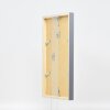 Telaio effetto legno profilo 35 antracite 23x70 cm vetro normale