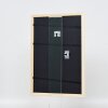 Telaio effetto legno profilo 38 bianco 23x70 cm vetro antiriflesso