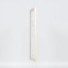 Telaio effetto legno profilo 38 bianco 23x70 cm vetro antiriflesso