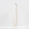 Telaio effetto legno profilo 38 bianco 23x70 cm vetro antiriflesso