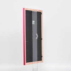 Cornice in legno effetto profilo 89 viola 23x70 cm vetro acrilico