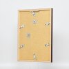 Telaio effetto legno profilo 33 wengé 23x70 cm vetro antiriflesso