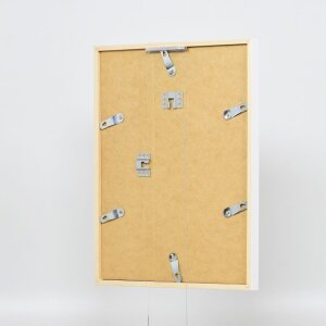 Telaio effetto legno profilo 35 bianco 23x70 cm vetro normale + distanziatore