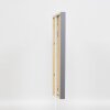 Telaio effetto legno profilo 35 antracite 23x70 cm vetro normale + distanziale