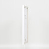 Telaio effetto legno profilo 2070 vetro antiriflesso 23x70 cm bianco