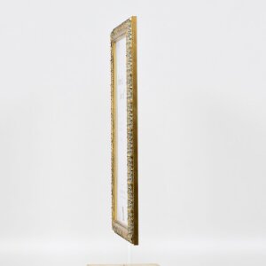 Effetto cornice in legno profilo 94 oro 23x70 cm vetro acrilico