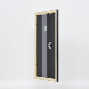 Effetto cornice in legno Profilo 2210 nero 23x70 cm Vetro Museo