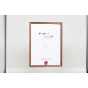 Effetto cornice in legno Profilo 38 marrone 23x70 cm Vetro Museum