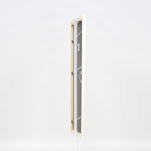 Effetto cornice in legno Profilo 32 bianco 23x70 cm Vetro Museo