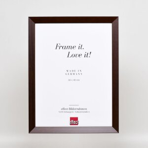 Effetto cornice in legno Top N palissandro 23x70 cm Vetro Museo
