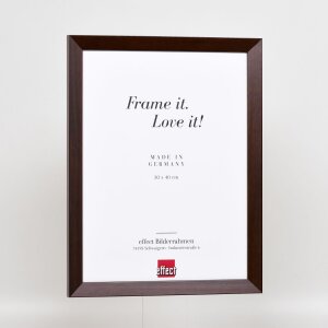 Effetto cornice in legno Top N palissandro 23x70 cm Vetro Museo