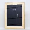 Cornice in legno effetto profilo 95 oro 23x70 cm vetro antiriflesso