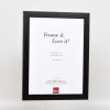 Cornice effetto 2319 nero 23x70 cm Vetro Museo