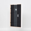 Telaio effetto legno profilo 2070 vetro museo 23x70 cm bianco
