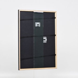 Telaio in legno effetto profilo 23 rosso 24x30 cm vetro antiriflesso