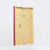 Cornice in legno effetto profilo 35 rosso 25x30 cm vetro acrilico
