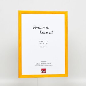 Telaio effetto legno profilo 89 marrone chiaro 25x30 cm vetro acrilico