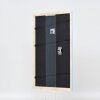 Cornice in legno effetto profilo 32 blu 25x30 cm vetro museo
