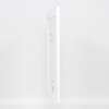 Effetto cornice in legno massiccio profilo 30 bianco 25x30 cm vetro museo