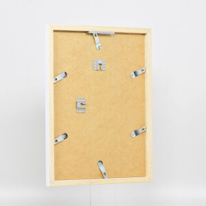 Telaio in legno Top Cube 25x35 cm bianco vetro normale