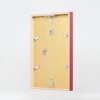 Cornice in legno effetto profilo 35 rosso 25x35 cm vetro normale
