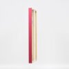 Cornice in legno effetto profilo 35 rosso 25x35 cm vetro normale