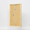 Cornice in legno Top Cube 25x35 cm oro vetro normale