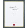 Effetto cornice in legno Profilo 21 blu 25x35 cm Vetro normale