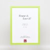Struttura in legno Top Cube 25x35 cm vetro verde antiriflesso