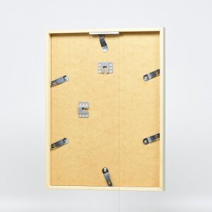 Telaio effetto legno profilo 35 verde 25x35 cm vetro antiriflesso