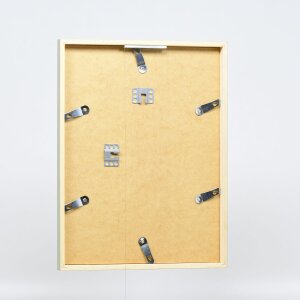 Telaio effetto legno profilo 35 verde 25x35 cm vetro antiriflesso