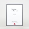 Telaio effetto legno profilo 35 antracite 25x35 cm vetro antiriflesso