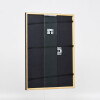 Effetto cornice in legno profilo 23 noce marrone 25x35 cm vetro acrilico