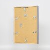 Telaio effetto legno profilo 35 antracite 25x35 cm vetro normale + distanziale