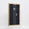 Cornice in legno effetto profilo 2070 vetro antiriflesso 25x35 cm oro