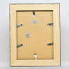 Cornice effetto barocco profilo 31 marrone 25x35 cm vetro antiriflesso