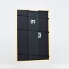 Effetto cornice in legno massiccio profilo 20 oro 25x35 cm vetro museale