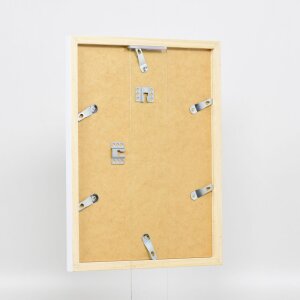 Struttura in legno Top Cube 25x35 cm vetro museale bianco